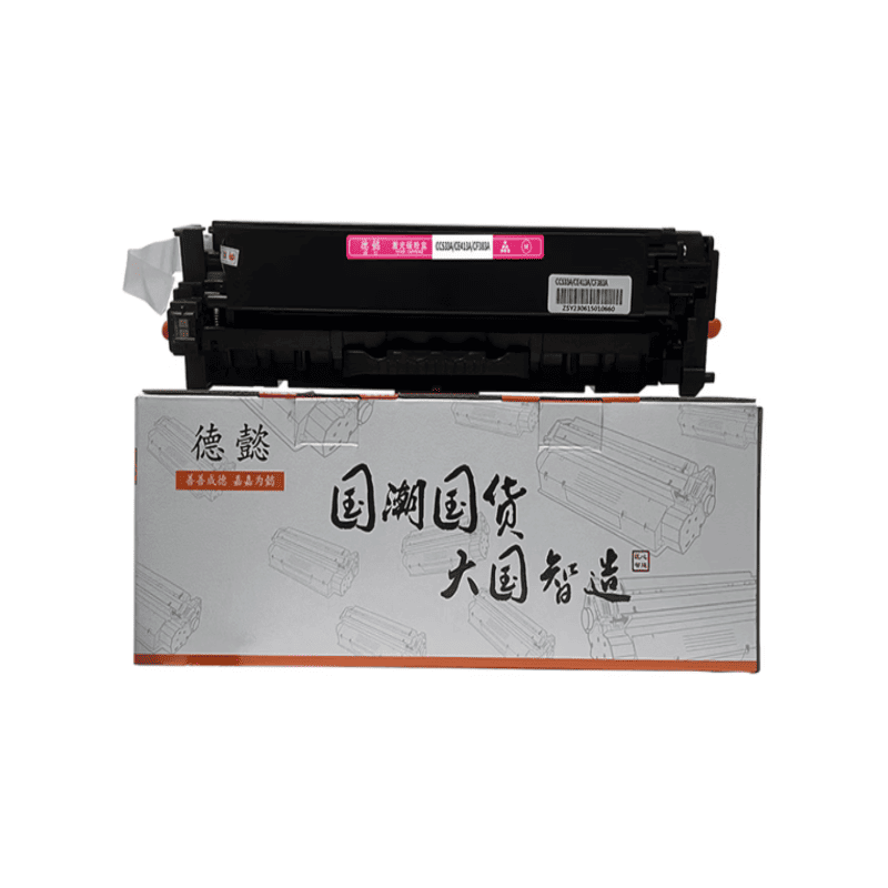 德懿 CC533A/304A 红色硒鼓 带芯片 2800 页 适用惠普打印机图片