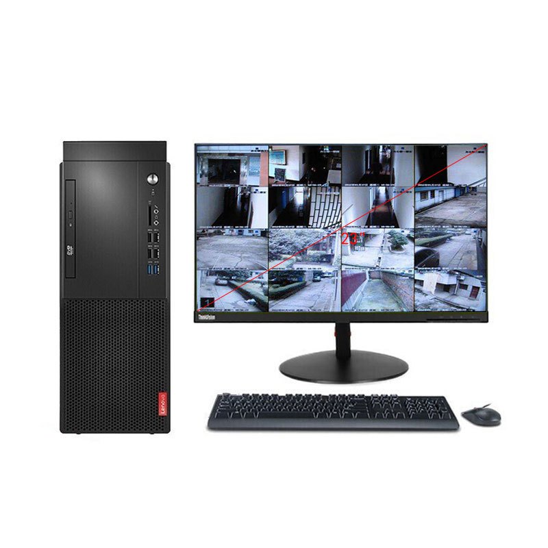 视频监控主机建设方案海康威视128路录像机专业硬盘100t监控电脑小型