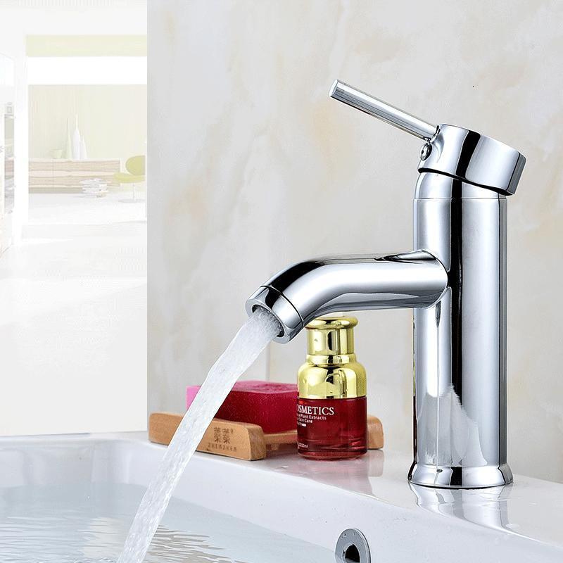 全铜单冷水龙头面盆加高台盆洗脸盆龙头单冷台上盆单冷艺术盆龙头壹德