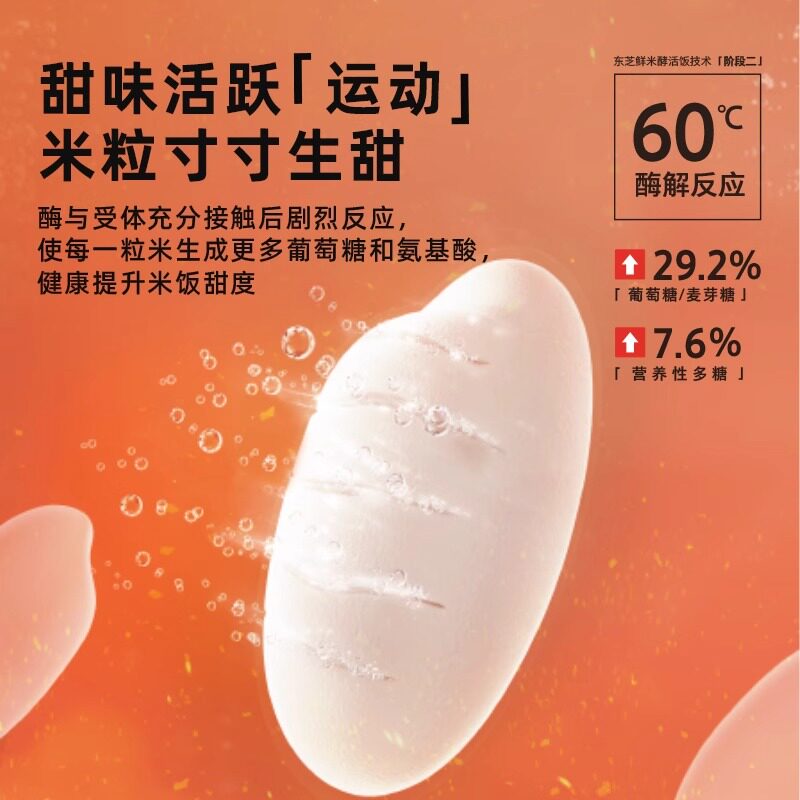 东芝饭甜甜316L不锈钢0涂层IH小型电饭煲家用多功发芽米酵活鲜饭煲智能一级能效 RC-15IHTC(W)高清大图