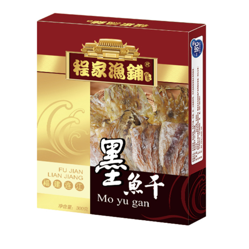 程家渔铺 贵享组合 1900g 干贝、鱼面、虾皮、对虾、墨鱼干、海蛎干 中秋年货组合