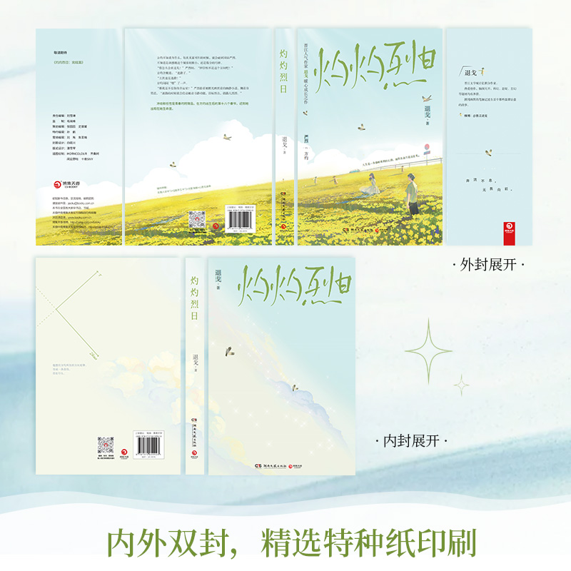 [正版图书]灼灼烈日 晋江人气作家退戈暖心成长之作 校园同桌成长治愈暖心 青春文学中国当代长篇小说 方灼 × 活力四射的高清大图