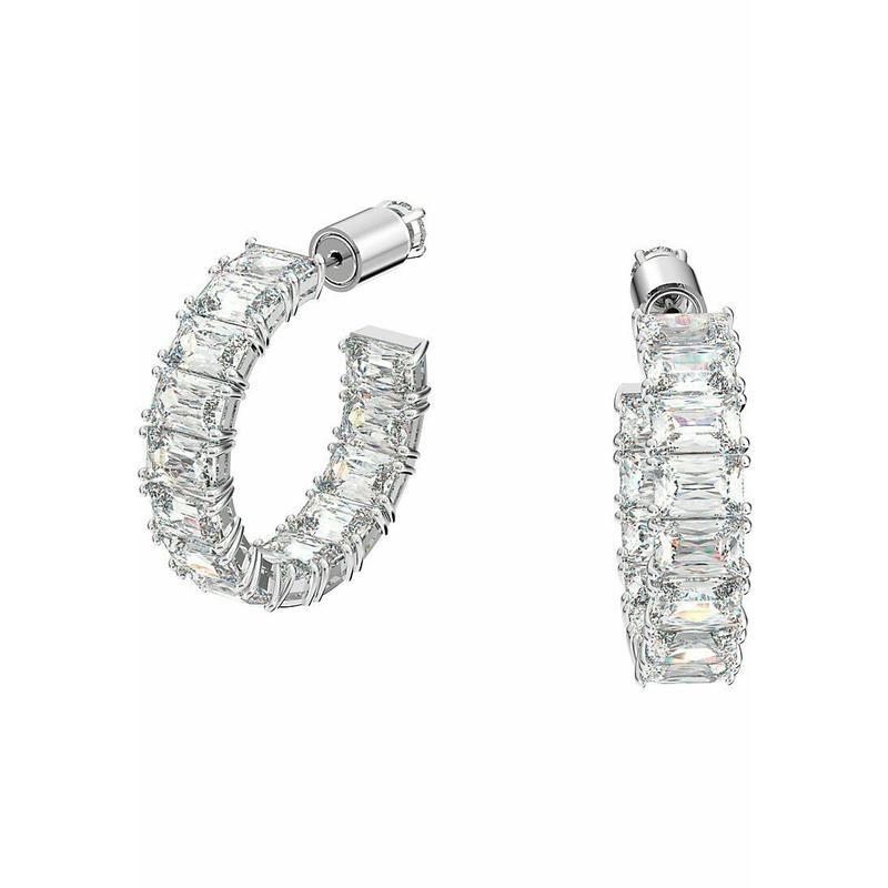 Swarovski女士MATRIX 环形耳环 气质高级精致轻奢优雅饰品 送女友礼物高清大图