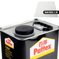 汉高百得(Pattex)万能胶 木工胶水 强力胶地板胶木板胶高效环保型PX4E*4L