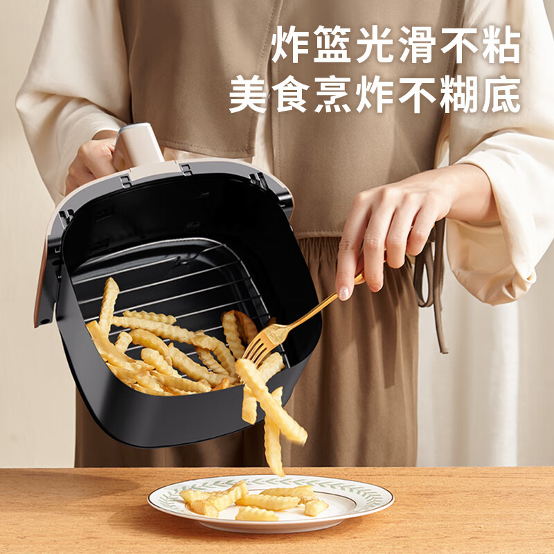 康佳(KONKA) KKZG-3566 空气炸锅 3.5L (单位:台)米白色高清大图