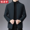 恒源祥男士棉衣2023秋冬外套中老年商务立领棉服休闲上衣爸爸装男