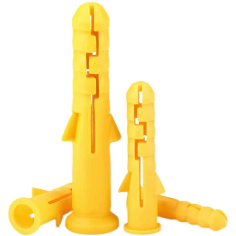 鑫迈凯斯 小黄鱼塑料膨胀管 塑料胀塞 6×30mm[280个]单管 包高清大图