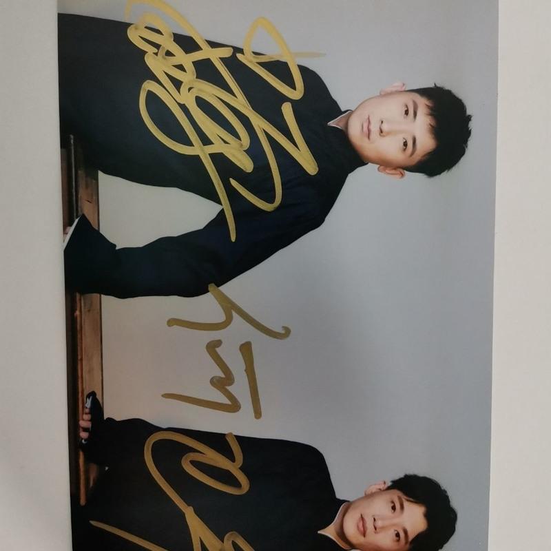 德云社尚九熙何九华签名照尚九熙何九华签名保真无印刷周边19