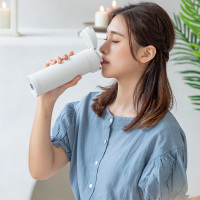象印(ZO JIRUSHI)保温杯SM-KR48 日本象印双层真空保温杯高档进口304不锈钢男女款车载弹盖杯 480ML