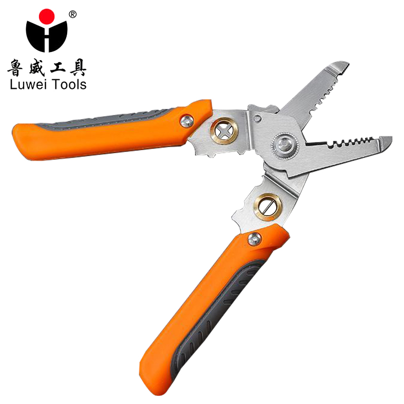 鲁威 剥线钳 7寸 把高清大图