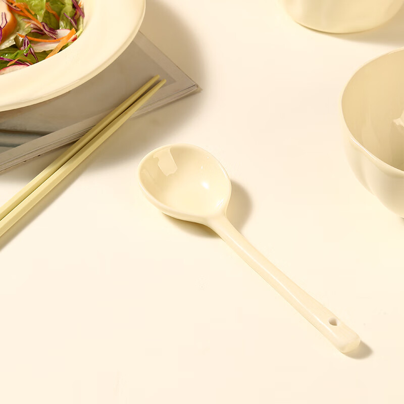 共禾京品 米黄餐具5件套 ZFTWCOM240013高清大图