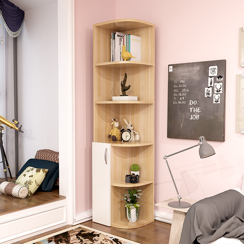 寻木匠角柜转角柜衣柜边柜墙角柜拐角置物架客厅弧形三角柜多功能边角