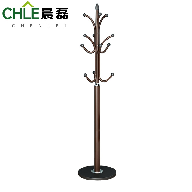 晨磊 衣帽架 落地式(棕色) 个高清大图