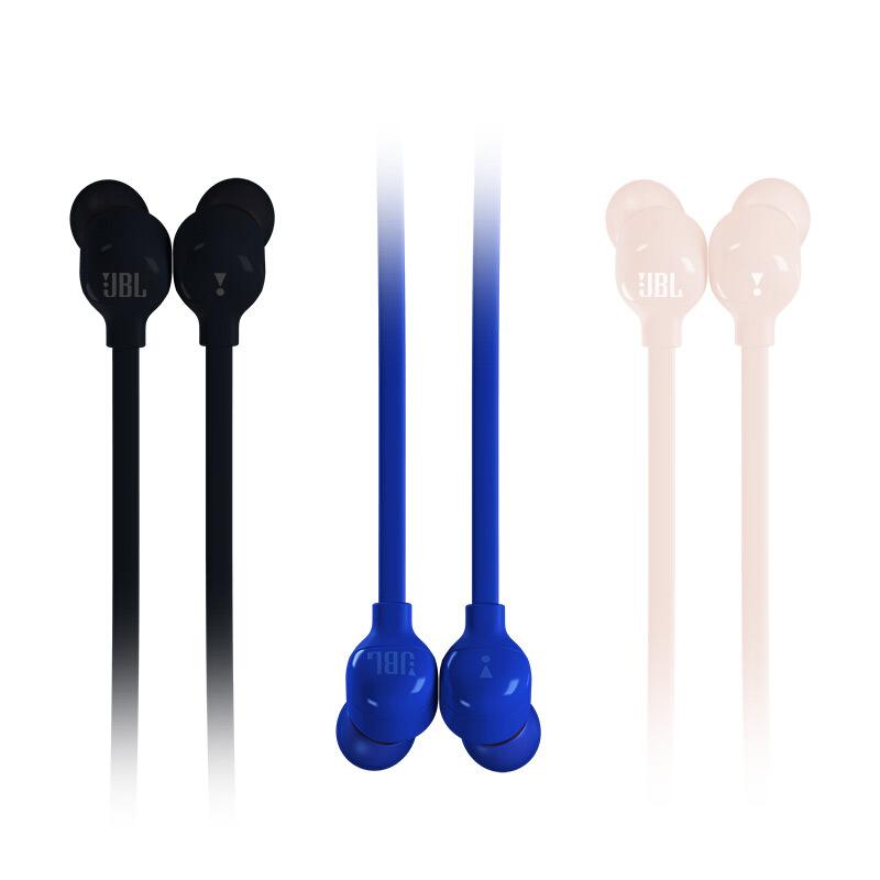 JBL TUNE 110BT 蓝牙无线耳机 运动音乐游戏耳机 苹果华为小米入耳式耳机 带麦可通话 黑色高清大图