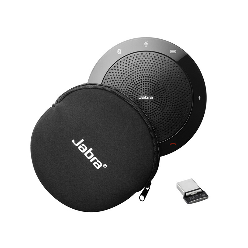Jabra/捷波朗 Speak 510+适配器 UC版蓝牙音箱免提通话视频会议扬声器USB音响