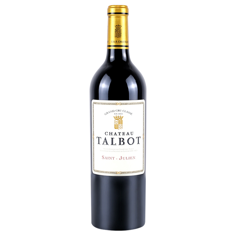 2019年大宝庄园城堡红酒法国原瓶进口波尔多干红酒葡萄酒Chateau Talbot750ML单支装