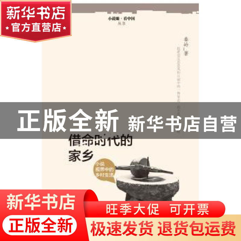 正版 借命时代的家乡:小说视界中的乡村生活 秦岭著 北岳文艺出版高清大图