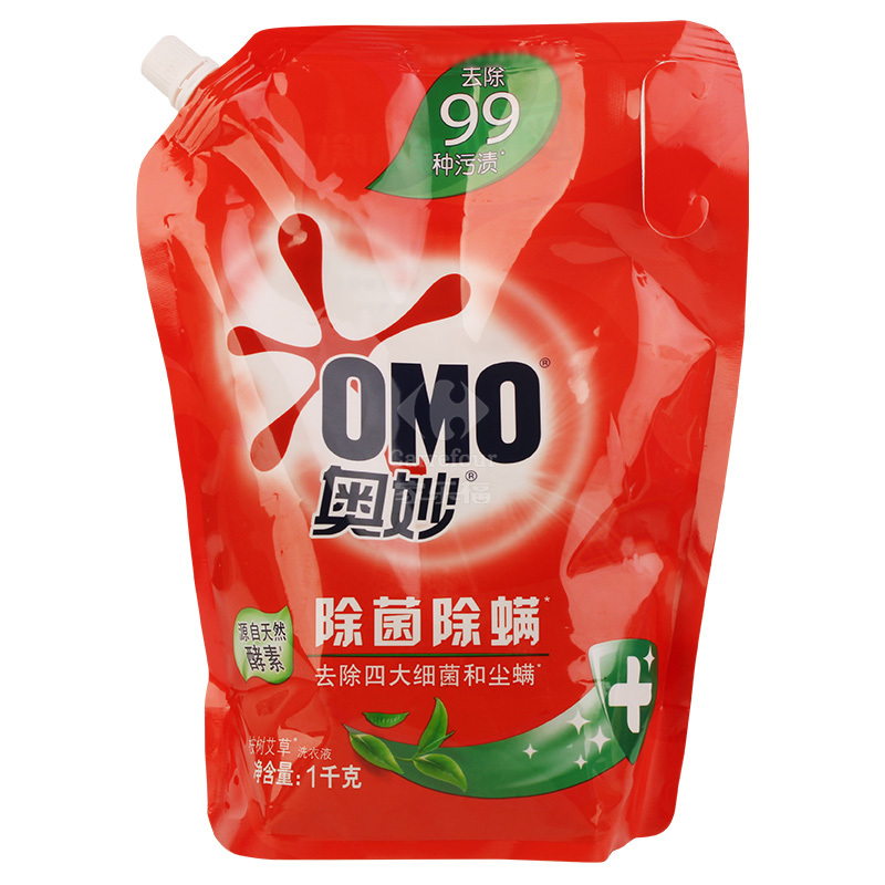 奥妙除菌除螨洗衣液1kg袋装