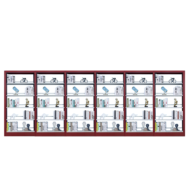 圣承启 铁皮书架六列 组高清大图