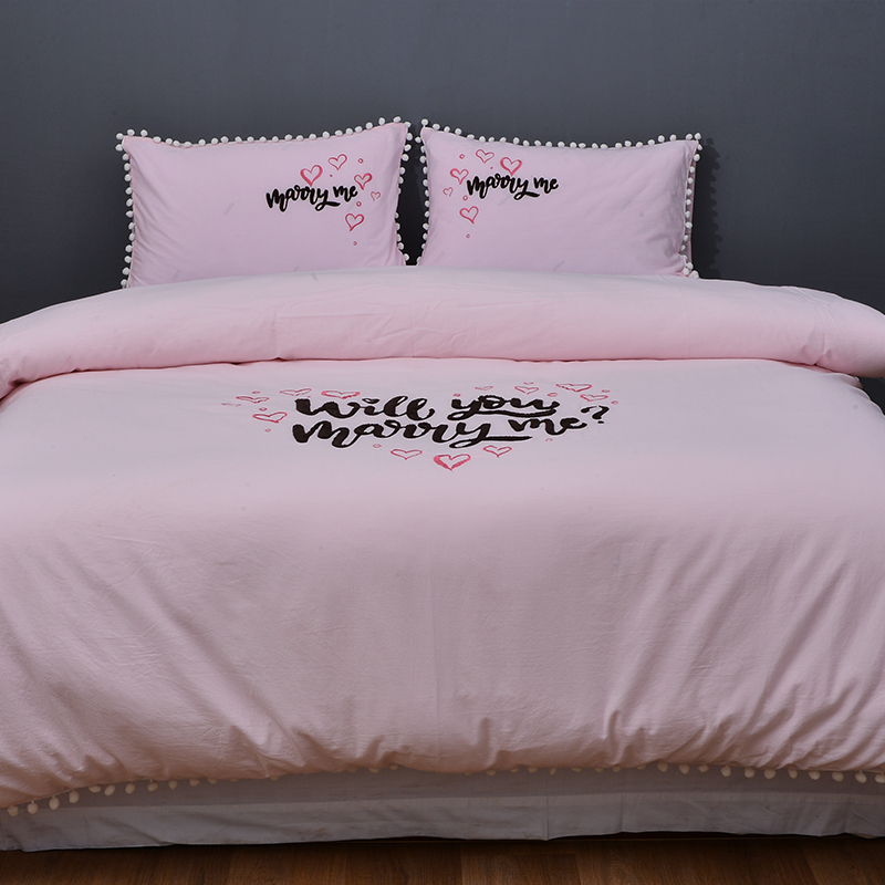 寝相知色织水洗棉四件套床上用品柔软舒适亲肤