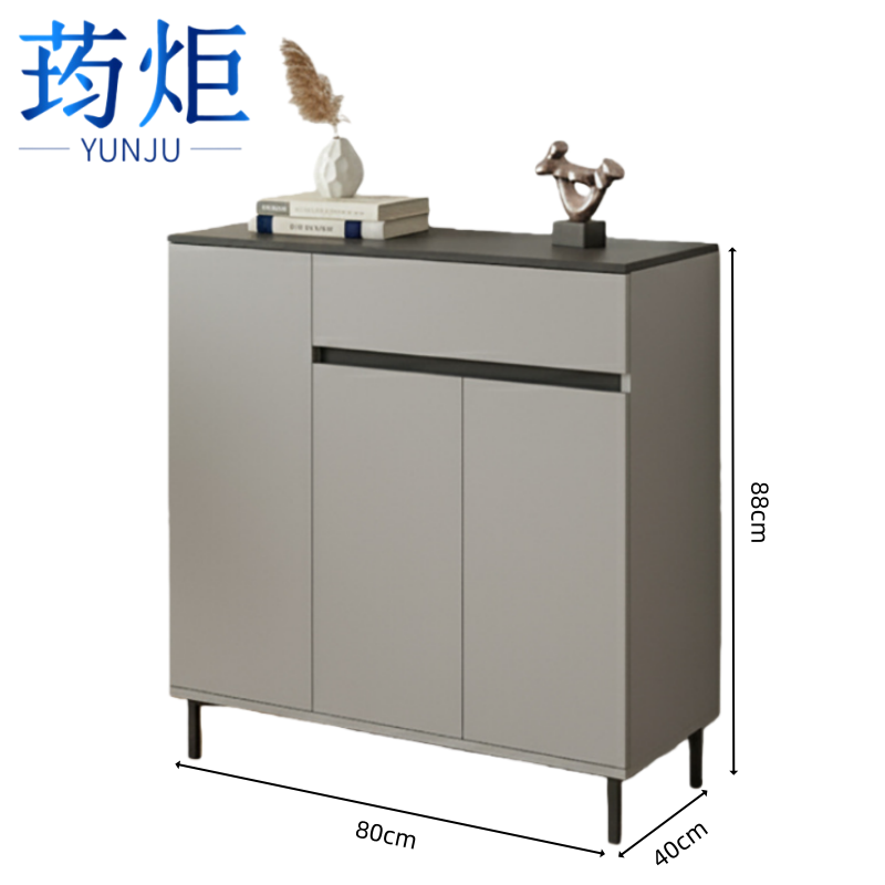 荺炬餐边柜 灰色80cm 台