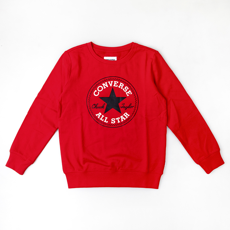 匡威儿童(CONVERSE KIDS) 男童圆领套头卫衣 81111HO872029