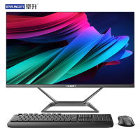 攀升 P21 PLUS 23.8寸大屏超薄一体机 （八代4核J4105 4G 240GSSD 双频WiFi 无线键鼠 3年保修） 台式电脑一体机家用 办公台式机一体电脑主机组装整机