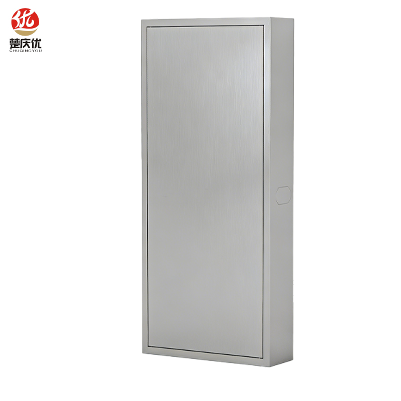 楚庆优 不锈钢消火栓箱 1800*700*240 个高清大图