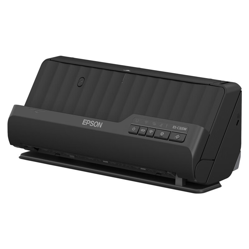 爱普生(EPSON)ES-C320W A4馈纸式扫描仪30ppm 紧凑U型双面高速高清自动连续扫描无线wifi