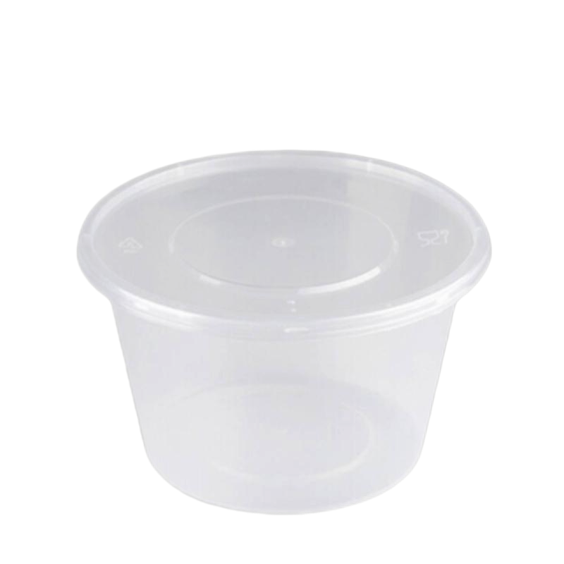 金胜星 一次性圆碗 1250ML 透明 200套/件 透明