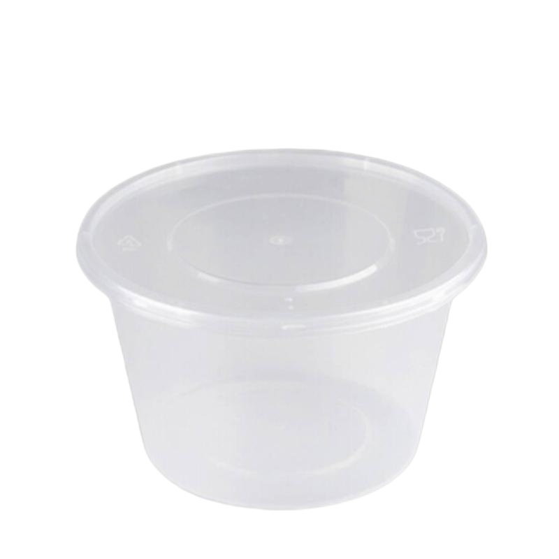 金胜星 一次性圆碗 1250ML 透明 200套/件 透明