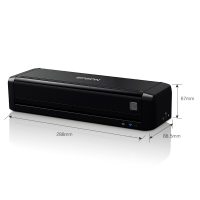 爱普生(EPSON)DS-360W 紧凑型A4馈纸式扫描仪 支持Wifi 电池供电 高速双面
