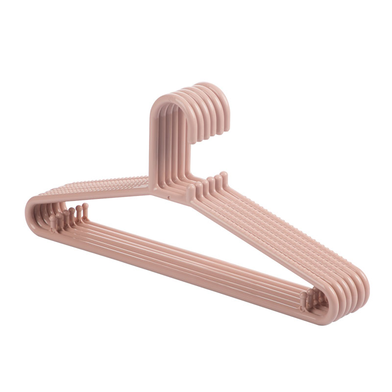 茶花(CHAHUA) 通用衣架(1x6)-0701亮红色