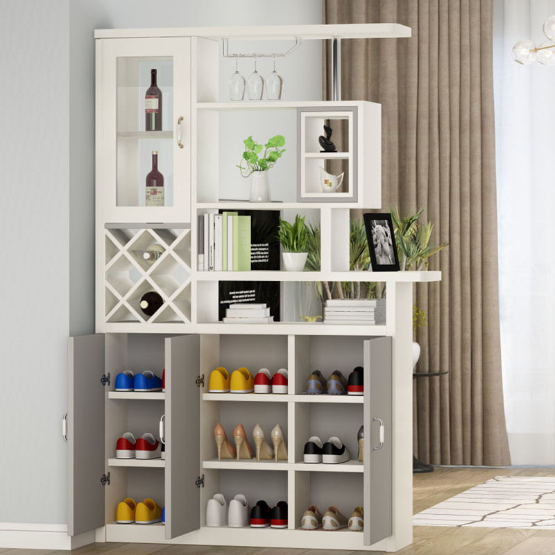 尋木匠北欧玄关隔断柜客厅间厅柜 装饰厅储物柜双面屏风鞋柜进酒柜