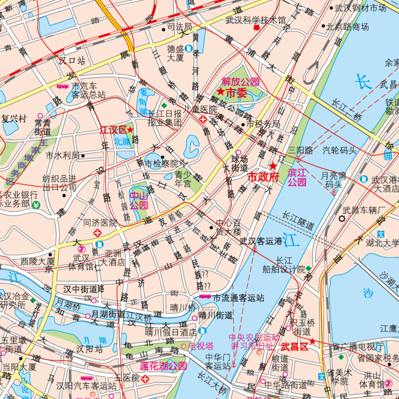 [正版]湖北省地图册 标准行政区划 区域规划 交通旅游 乡镇村庄 办公出行 全景展示 中国分省系列地图册2023年