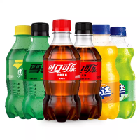 可口可乐碳酸饮料迷你mini整箱装汽水解渴瓶装300ml*6瓶[HB]