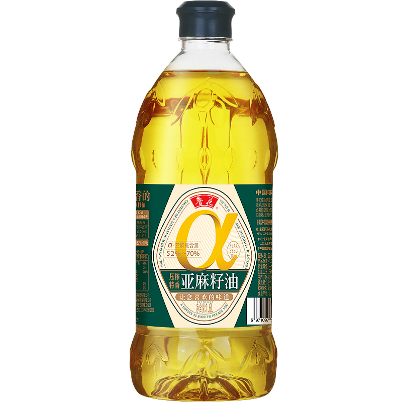 鲁花亚麻籽油1.6L