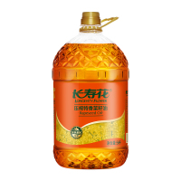 长寿花 压榨特香菜籽油 5L 食用油 营养均衡 品质好油