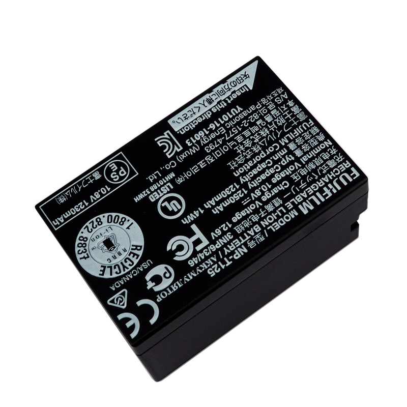 富士npt125电池适用于富士中画幅微单相机gfx50sgfx50rgfx100视频