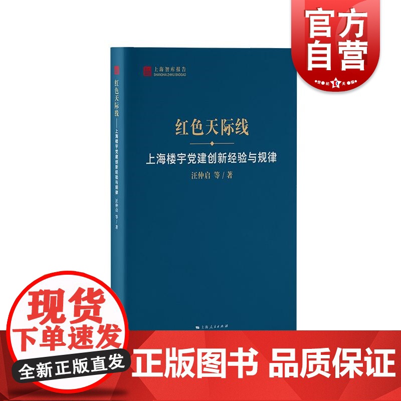 红色天际线:上海楼宇党建创新经验与规律 上海智库报告汪仲启 等 著上海人民出版社高清大图