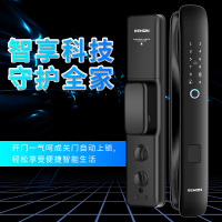 科熊新款D3高档全自动电子智能锁指纹锁家用防盗门密码锁（全国安装）
