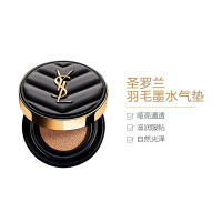 YSL 圣罗兰 新版皮革墨水气垫BB粉底液 14g B10 象牙白 适合白皙肤色