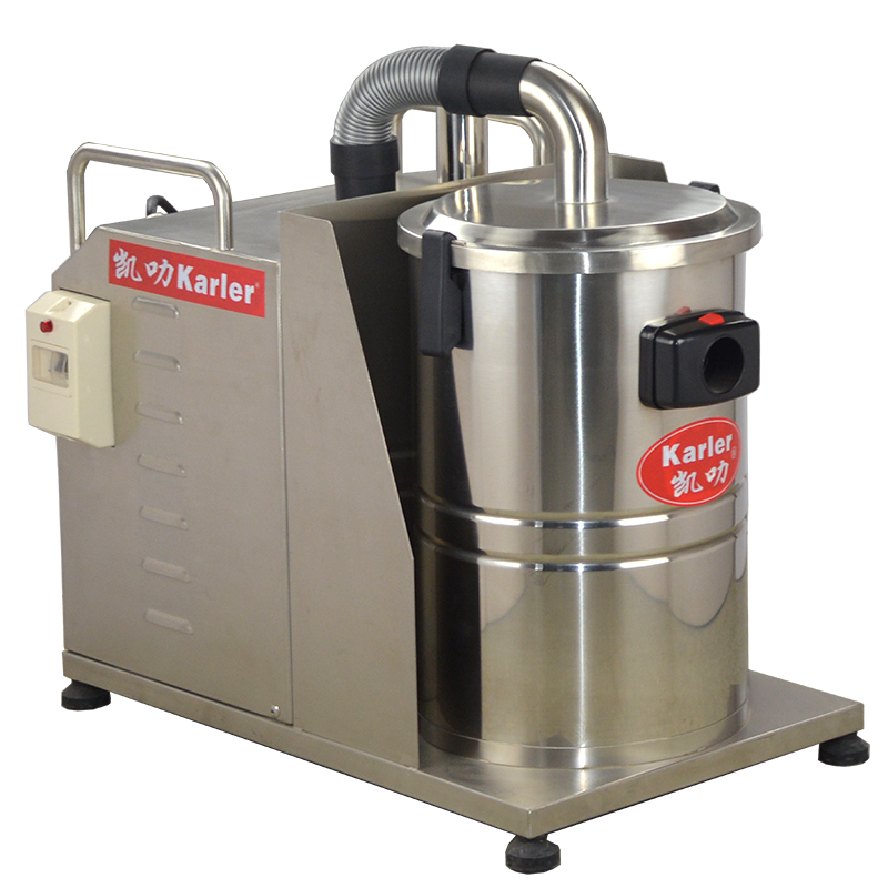 凯叻KL175 380V工业吸尘器机床配套铁屑塑料颗粒吸尘设备固定式小型除尘机