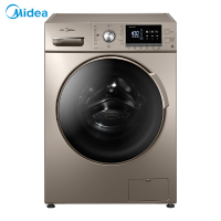 美的（Midea）MD100-1431DG 10公斤KG洗烘一体 变频全自动滚筒洗衣机家用 带烘干 高端大容量 金色