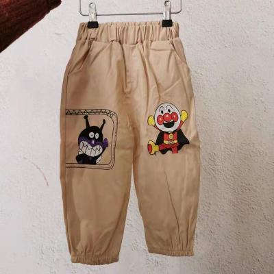 卡其色超人裤 N 80 码(73-78CM) 男童棉裤加绒加厚洋气宝宝冬季外穿婴儿保暖裤儿童休闲夹棉长裤潮