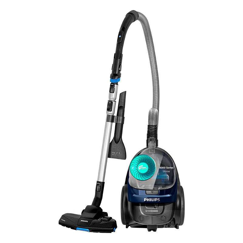 飞利浦(PHILIPS)卧式吸尘器家用清洁机强劲1700W大功率大吸力吸尘吸灰吸螨虫除螨宠物家庭适用FC9573/82高清大图