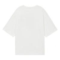 [1件3折价:49.5]美特斯邦威女宽松撞色短袖T恤