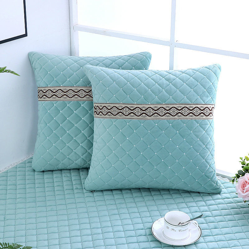 新款网红时尚毛绒抱枕客厅沙发靠枕垫套多功能大号抱枕含芯可拆洗高清大图