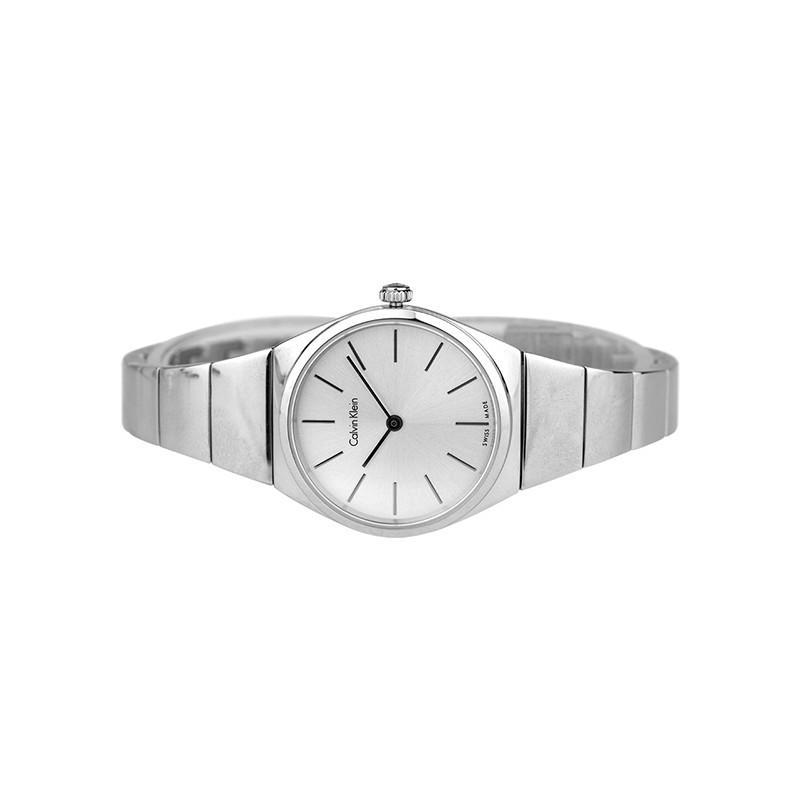 Calvin Klein superme系列钢带女士手表石英表K6C23146