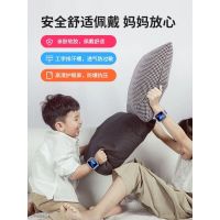 希比希儿童电话手表4G视频通话wifi精准定位手表中小学生天才长待机男女孩天才防水多功能智能手表可插卡通话微聊触屏-紫粉色（防水-WiFi精准定位-移动联通版）